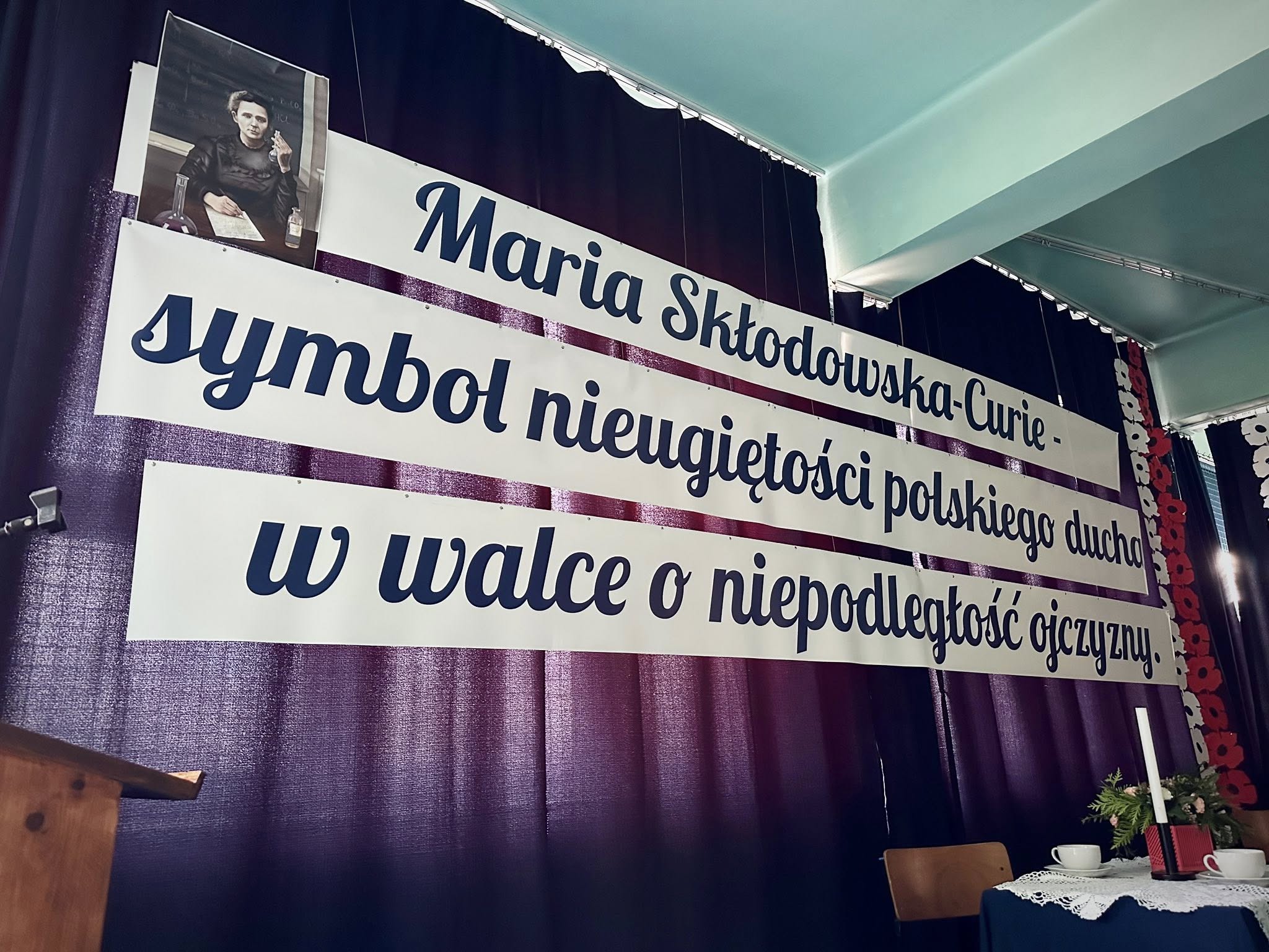 Maria Skłodowska-Curie – symbol nieugiętości polskiego ducha w walce o niepodległość Polski
